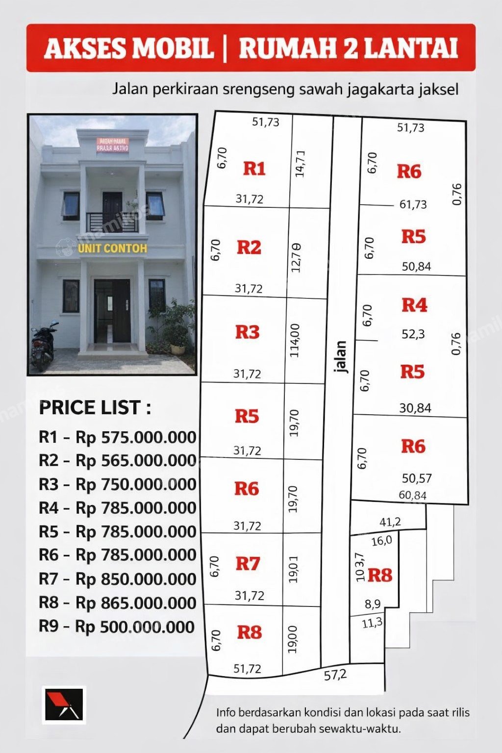 Rumah Sertifikat SHM 2 Kamar Tidur 2 Kamar Mandi Jagakarsa Jakarta Selatan - Photo 5