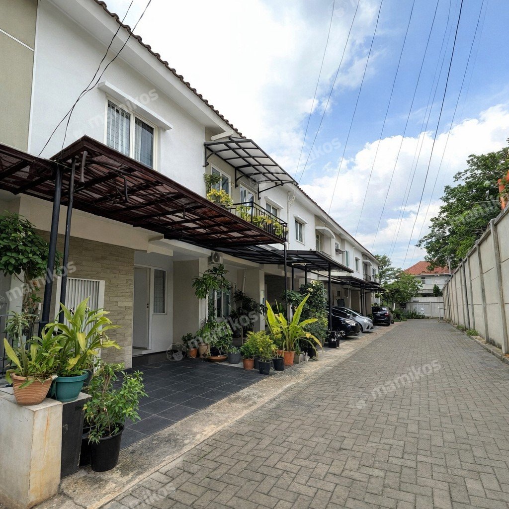 Rumah Sertifikat SHM 3 Kamar Tidur 3 Kamar Mandi Bambu Apus Jakarta Timur - Photo 2