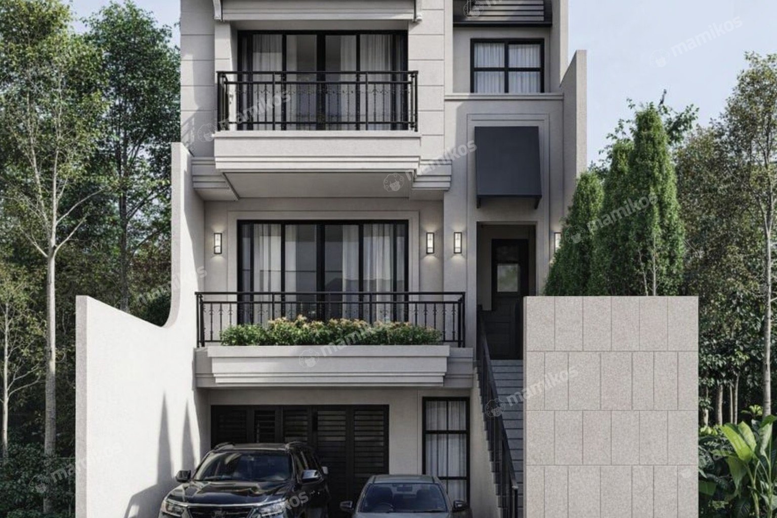 Rumah Sertifikat SHM 4 Kamar Tidur 4 Kamar Mandi Bangka Jakarta Selatan