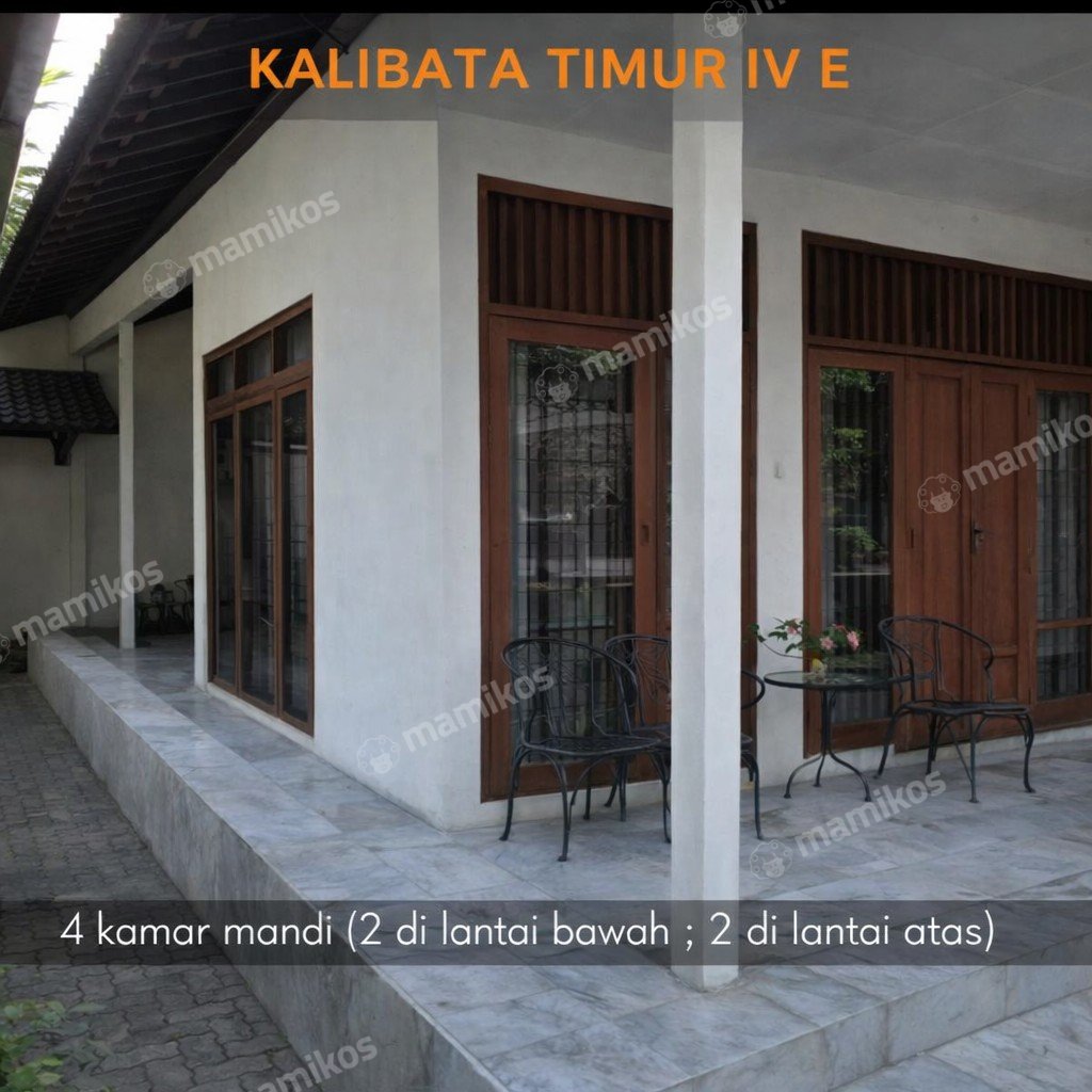Rumah Sertifikat SHM 7 Kamar Tidur 4 Kamar Mandi Kalibata Jakarta Selatan - Photo 3