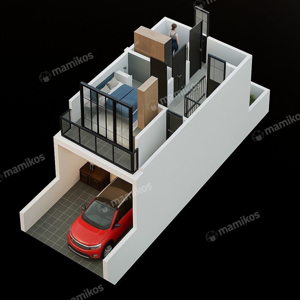 Rumah Sertifikat SHM 3 Kamar Tidur 2 Kamar Mandi Raffles Hills Jakarta Timur - Photo 5