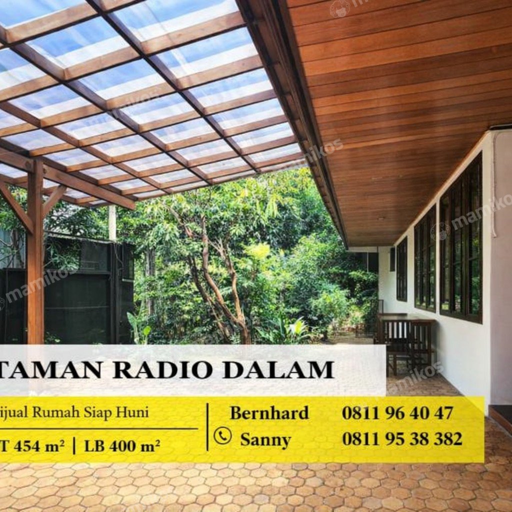 Rumah Sertifikat SHM 4 Kamar Tidur 3 Kamar Mandi Kebayoran Baru Jakarta Selatan