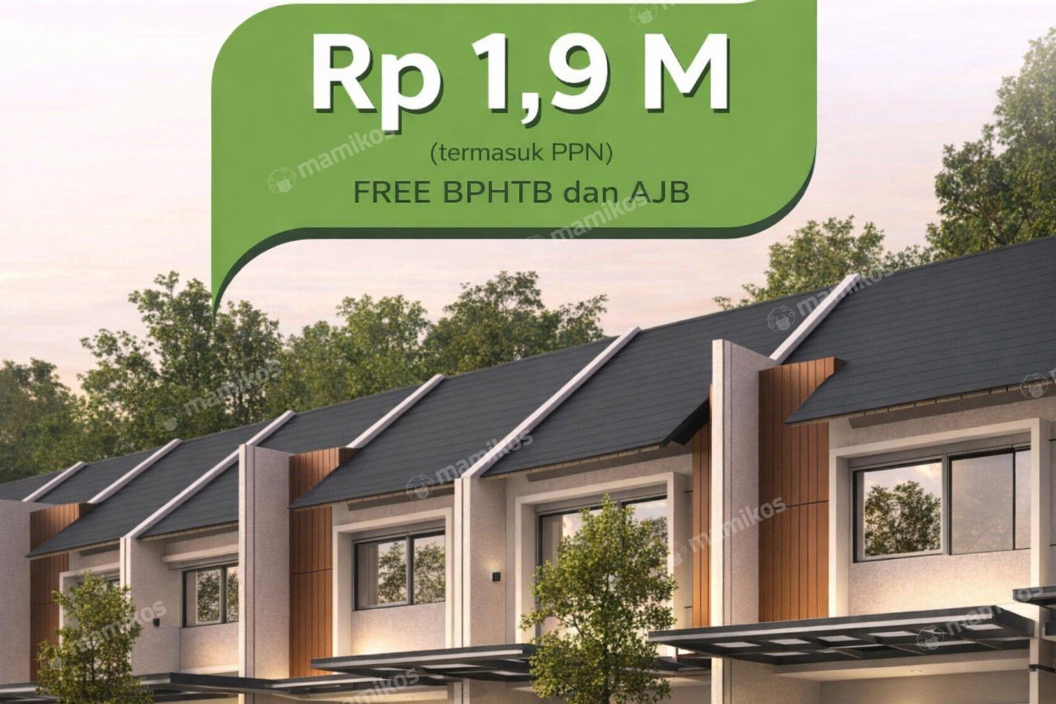 Rumah Sertifikat HGB 3 Kamar Tidur 2 Kamar Mandi Duri Kosambi Jakarta Barat