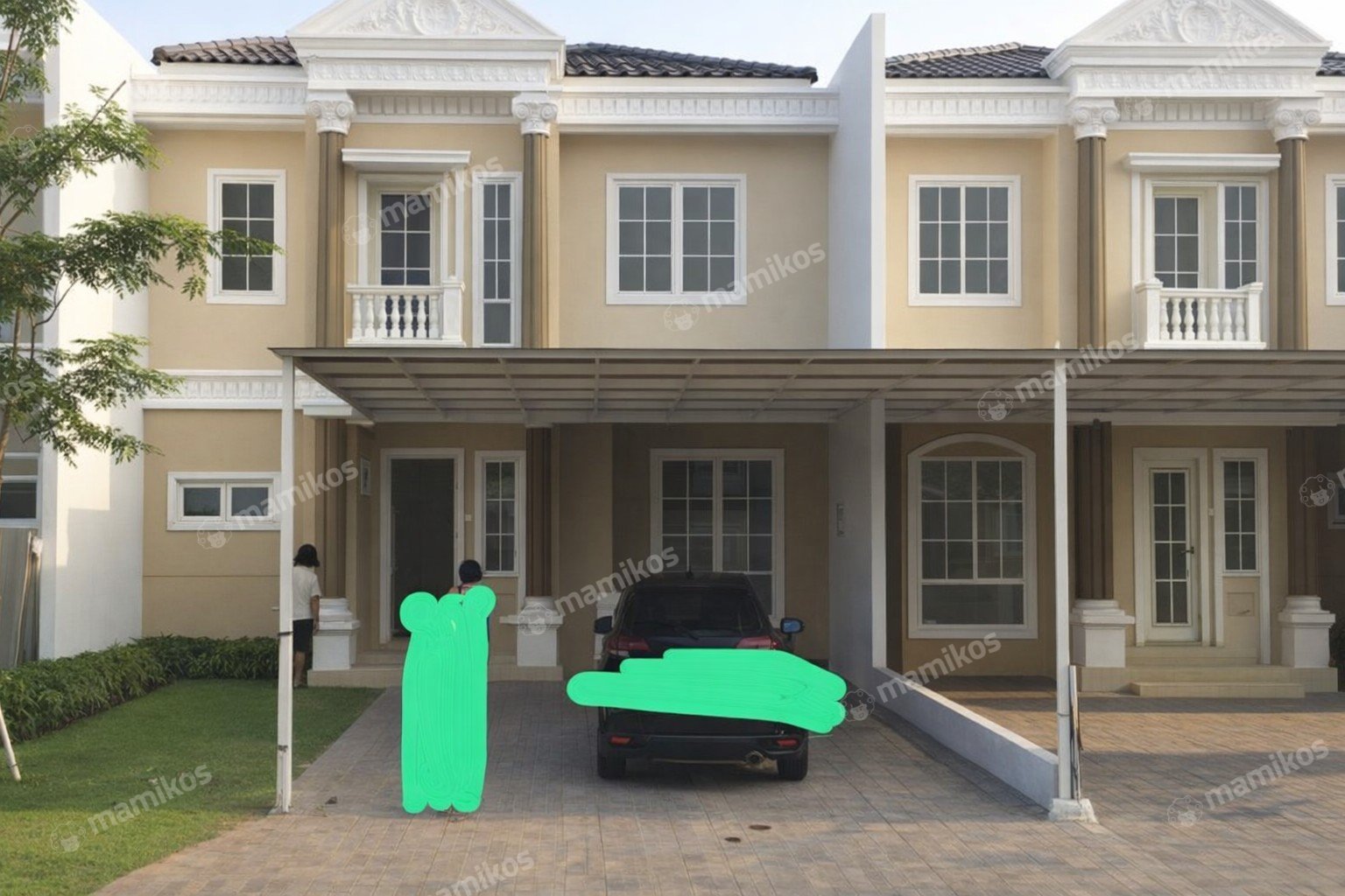 Rumah 4 Kamar Tidur 3 Kamar Mandi 2 Lantai Green Lake City Jakarta Barat