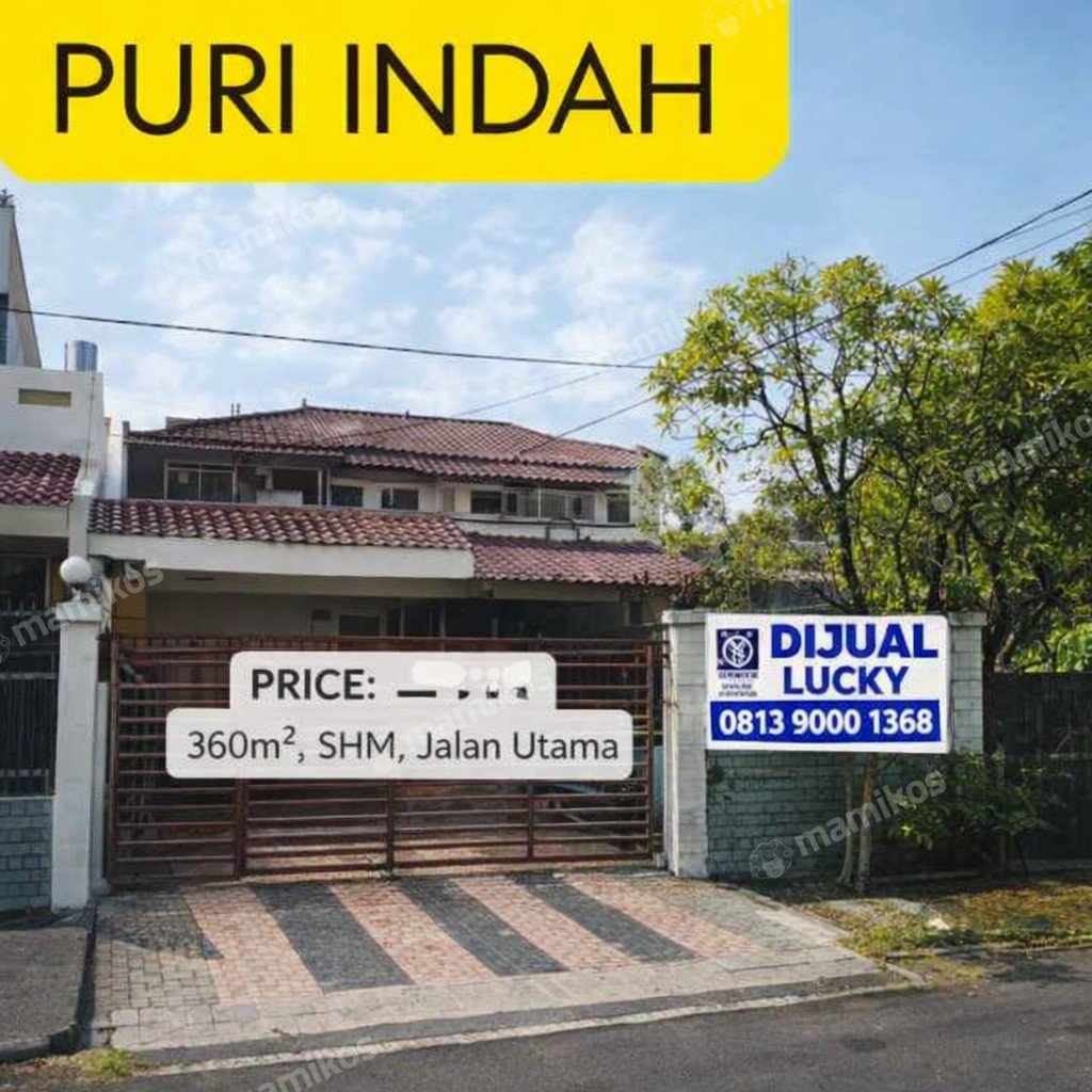 Rumah Sertifikat SHM 5 Kamar Tidur 4 Kamar Mandi Puri Indah Jakarta Barat - Photo 5