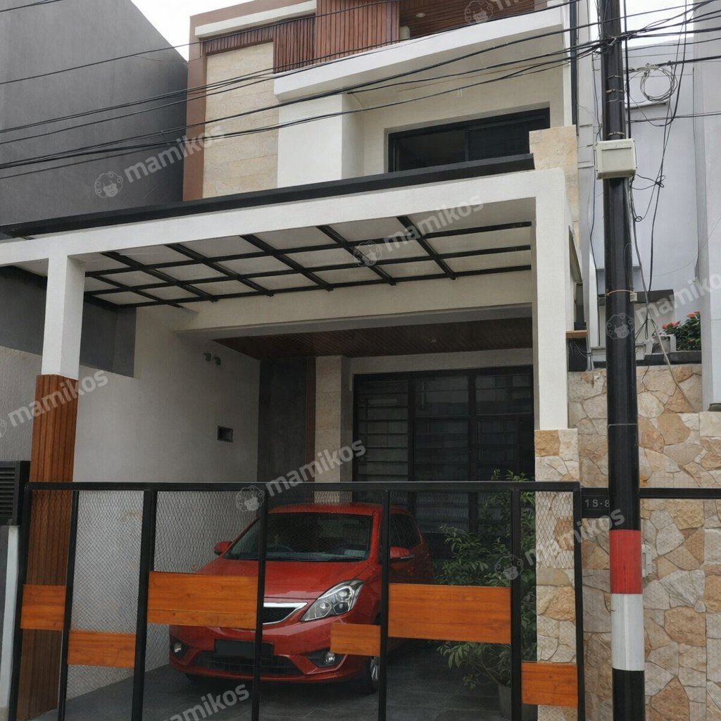 Rumah Sertifikat SHM 4 Kamar Tidur 3 Kamar Mandi Pondok Bambu Jakarta Timur - Photo 2