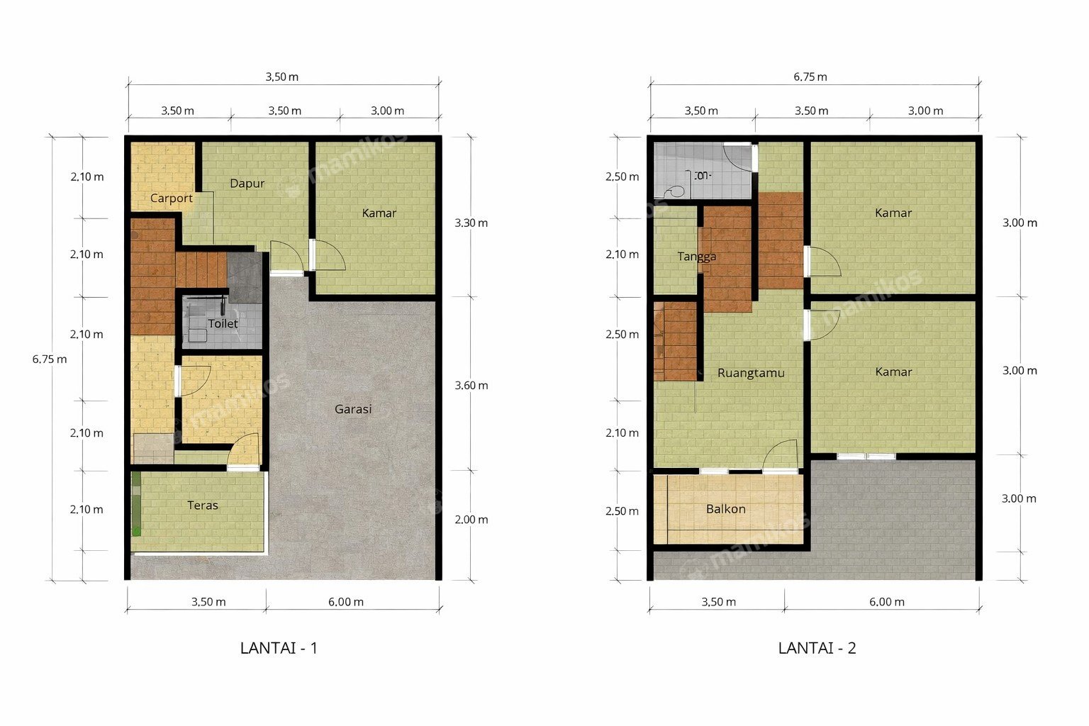 Rumah Sertifikat SHM 3 Kamar Tidur 2 Kamar Mandi Cipayung Jakarta Timur - Photo 4