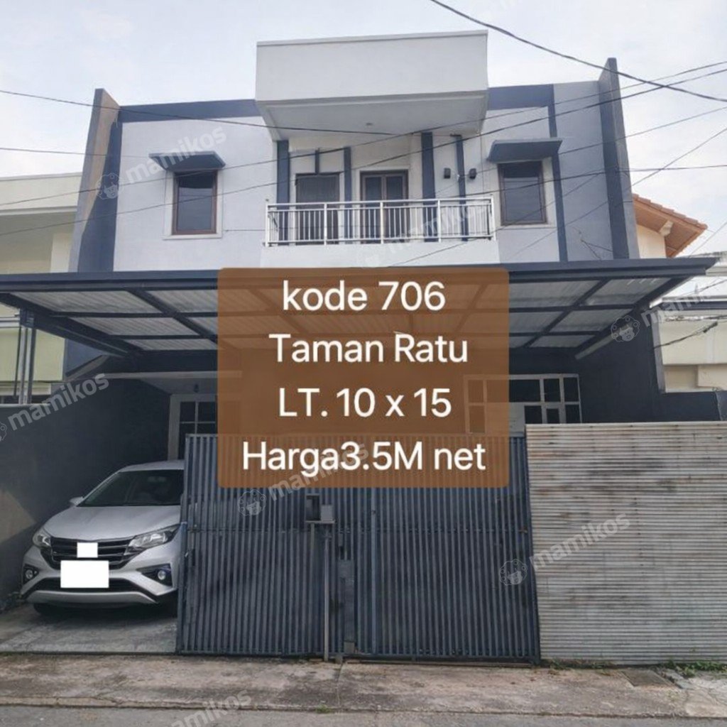 Rumah Sertifikat SHM 4 Kamar Tidur 3 Kamar Mandi Kebon Jeruk Jakarta Barat - Photo 4