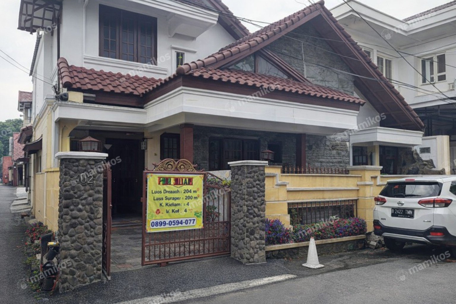 Rumah Sertifikat SHM 8 Kamar Tidur 4 Kamar Mandi Duren Sawit Jakarta Timur