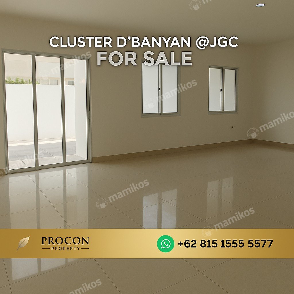 Rumah Sertifikat SHM 4 Kamar Tidur 3 Kamar Mandi Jakarta Garden City Jakarta Timur - Photo 3