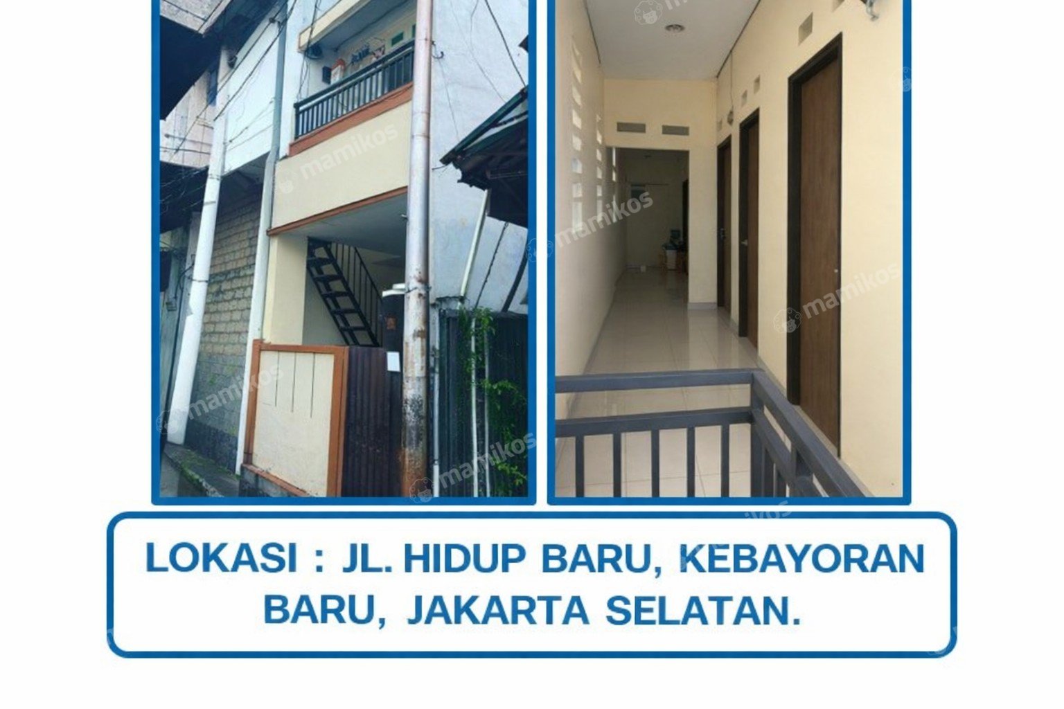 Rumah Sertifikat SHM 6 Kamar Tidur 1 Kamar Mandi Gandaria Jakarta Selatan