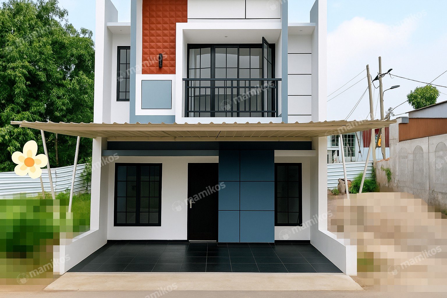 Rumah Sertifikat SHM 3 Kamar Tidur 2 Kamar Mandi Bambu Apus Jakarta Timur