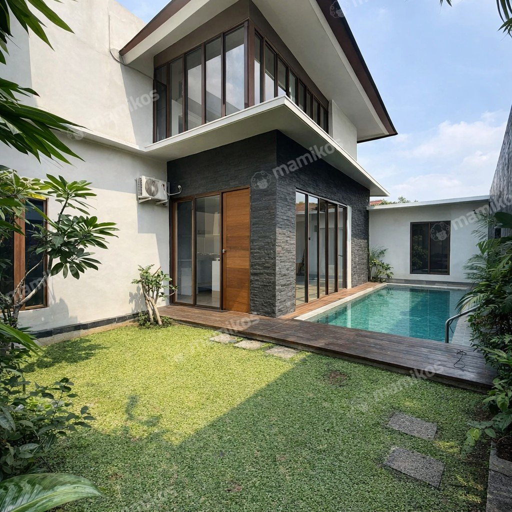 Rumah Sertifikat SHM 4 Kamar Tidur 3 Kamar Mandi Kemang Jakarta Selatan - Photo 4