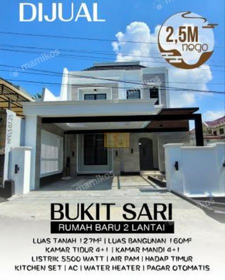 Rumah 5 Kamar Tidur 5 Kamar Mandi 2 Lantai Bukit Sari Semarang - Photo 2