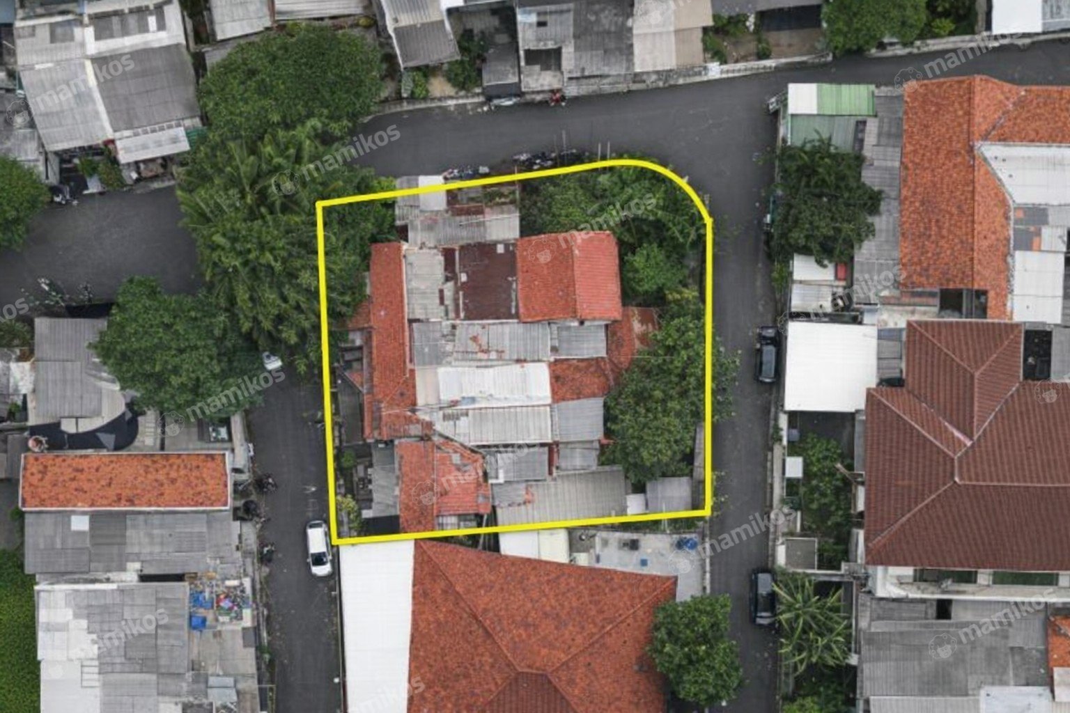 Rumah Sertifikat SHM 4 Kamar Tidur 2 Kamar Mandi Kemanggisan Jakarta Barat