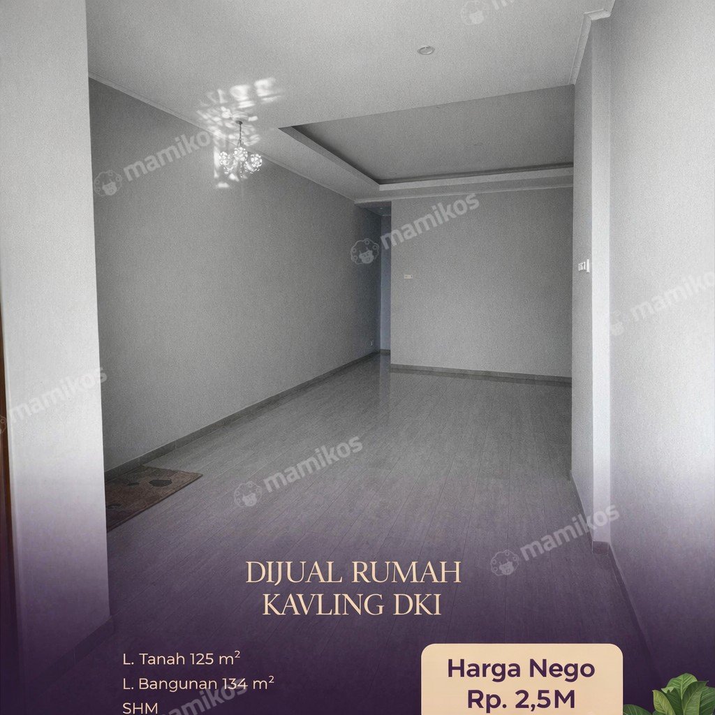 Rumah Sertifikat SHM 3 Kamar Tidur 3 Kamar Mandi Kembangan Jakarta Barat - Photo 2