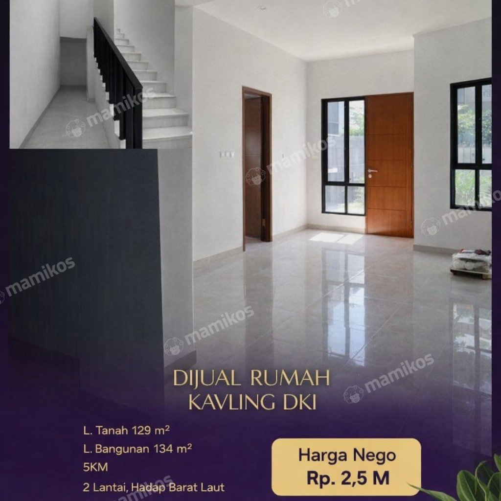 Rumah Sertifikat SHM 3 Kamar Tidur 3 Kamar Mandi Kembangan Jakarta Barat - Photo 3