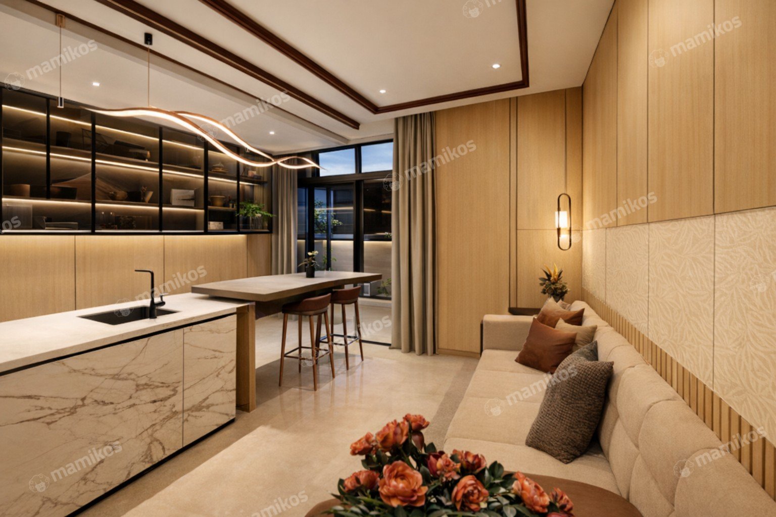Rumah Sertifikat SHM 6 Kamar Tidur 5 Kamar Mandi Green Lake City Jakarta Barat - Photo 3
