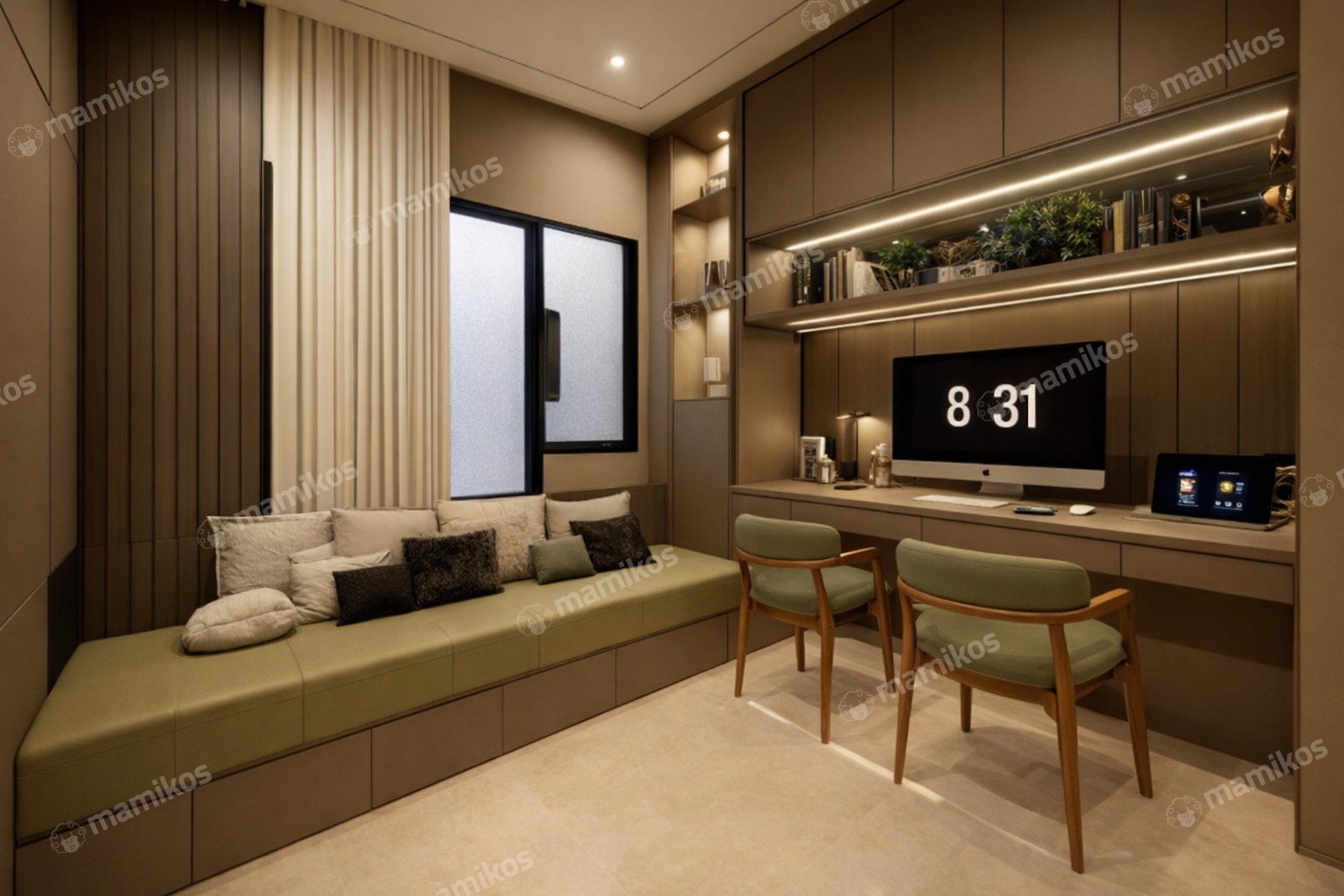 Rumah Sertifikat SHM 6 Kamar Tidur 5 Kamar Mandi Green Lake City Jakarta Barat - Photo 4