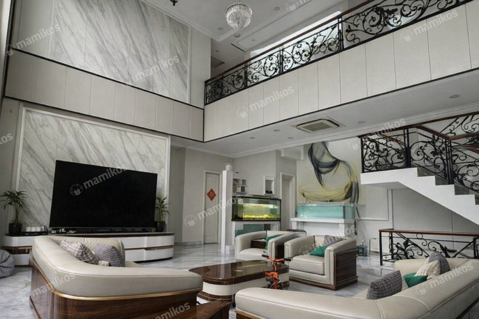 Rumah Sertifikat SHM 5 Kamar Tidur 6 Kamar Mandi Pantai Indah Kapuk Jakarta Utara