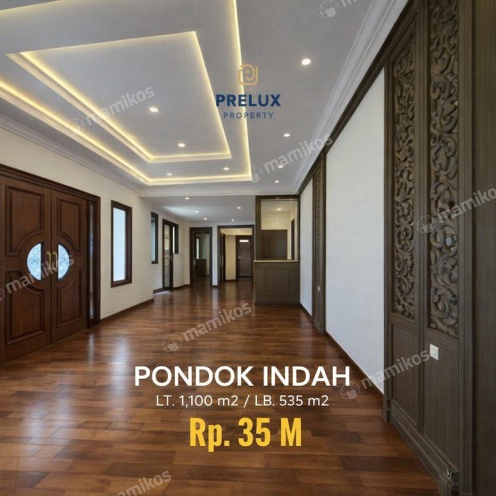 Rumah Sertifikat SHM 4 Kamar Tidur 4 Kamar Mandi Pondok Indah Jakarta Selatan - Photo 2