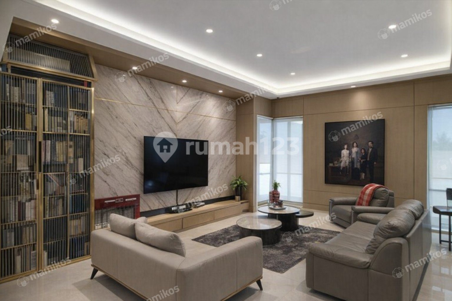 Rumah Sertifikat SHM 3 Kamar Tidur 3 Kamar Mandi Pantai Indah Kapuk Jakarta Utara