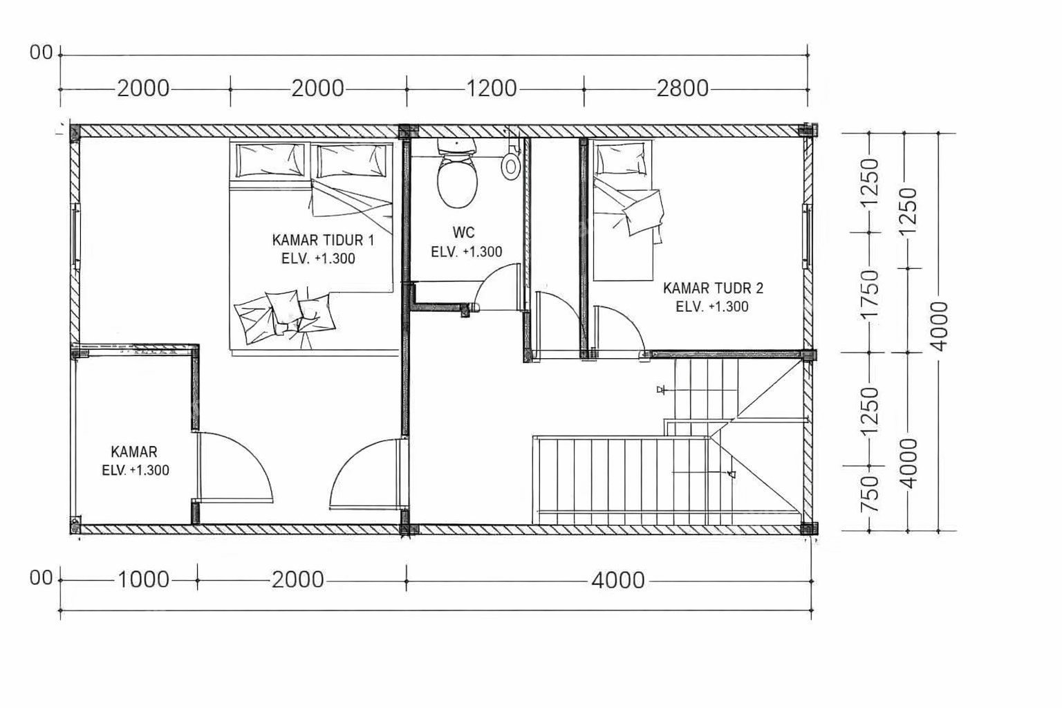 Rumah Sertifikat Girik 2 Kamar Tidur 2 Kamar Mandi Condet Jakarta Timur - Photo 2
