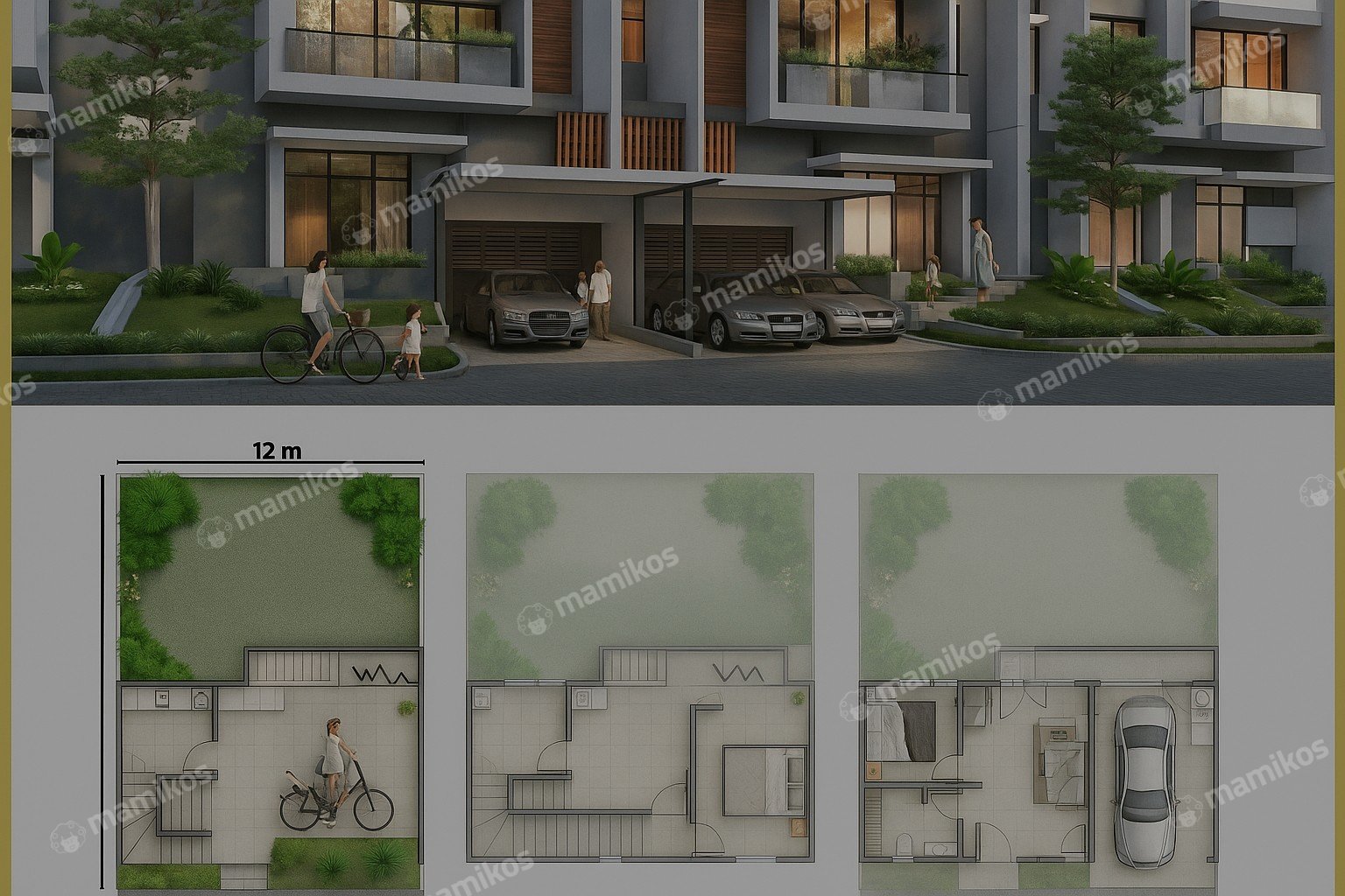 Rumah Baru 4 Kamar Tidur 4 Kamar Mandi Pantai Indah Kapuk Jakarta Utara