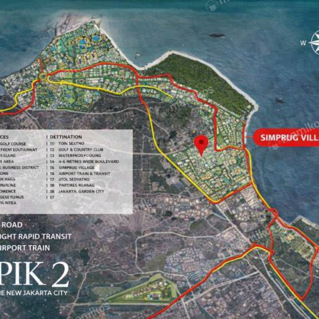 Rumah Baru 4 Kamar Tidur 4 Kamar Mandi Pantai Indah Kapuk Jakarta Utara - Photo 3