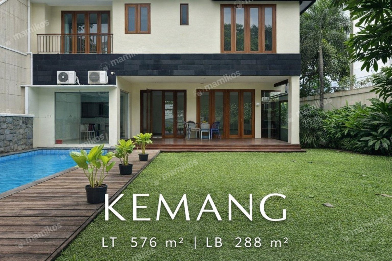 Rumah Sertifikat SHM 4 Kamar Tidur 4 Kamar Mandi Kemang Jakarta Selatan