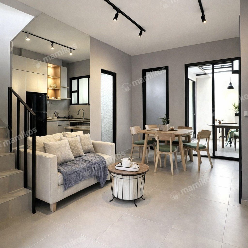 Rumah 3 Kamar Tidur 2 Kamar Mandi 2 Lantai Jakarta Garden City Jakarta Timur - Photo 2
