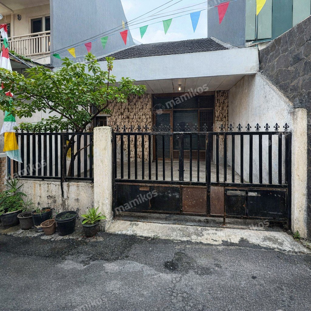 Rumah Sertifikat SHM 4 Kamar Tidur 1 Kamar Mandi Tanjung Duren Jakarta Barat - Photo 3