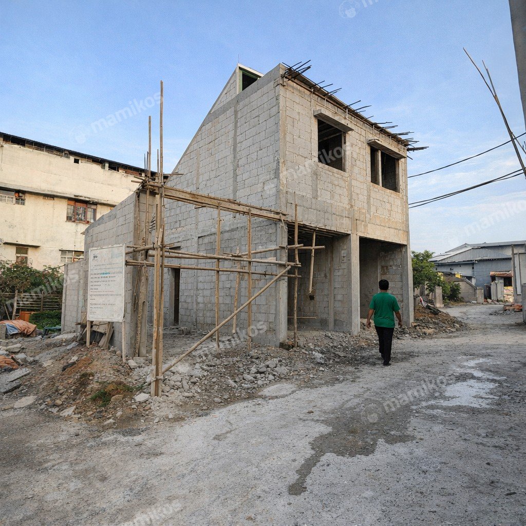 Rumah Sertifikat SHM 2 Kamar Tidur 2 Kamar Mandi Lubang Buaya Jakarta Timur - Photo 4