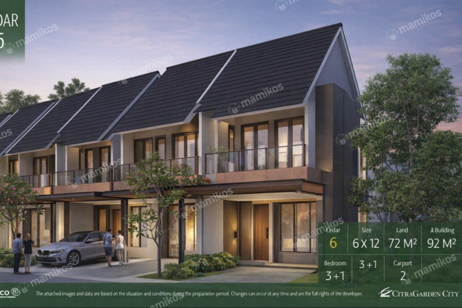 Rumah Sertifikat PPJB 3 Kamar Tidur 2 Kamar Mandi Citra Garden Jakarta Barat