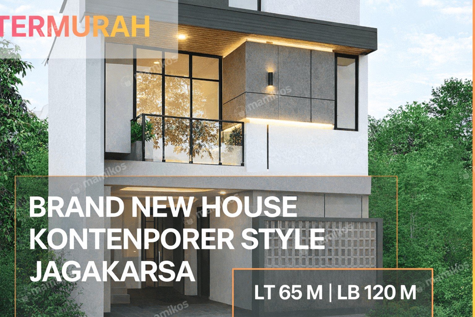 Rumah Sertifikat SHM 4 Kamar Tidur 3 Kamar Mandi Jagakarsa Jakarta Selatan