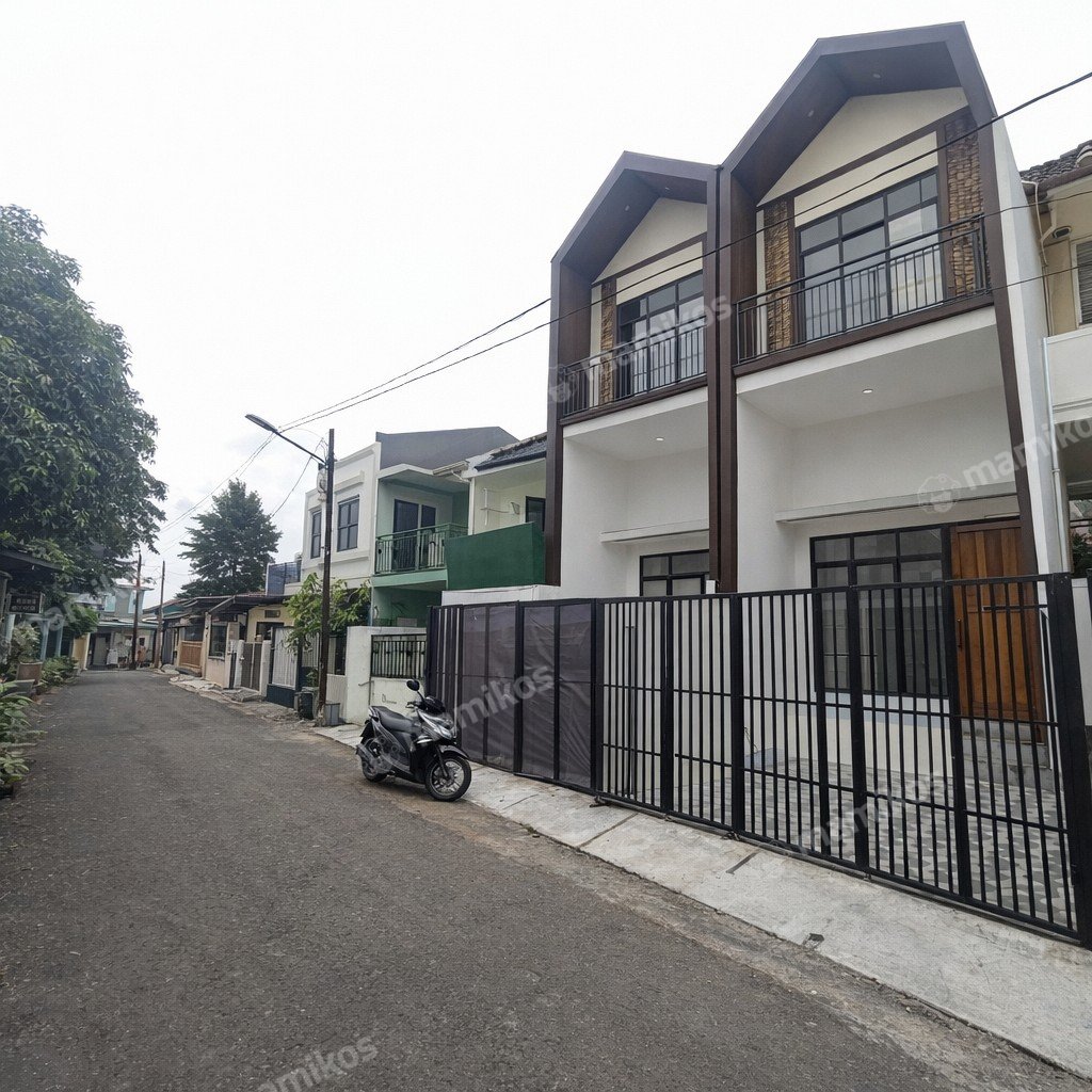 Rumah Sertifikat SHM 3 Kamar Tidur 3 Kamar Mandi Pondok Kelapa Jakarta Timur - Photo 3