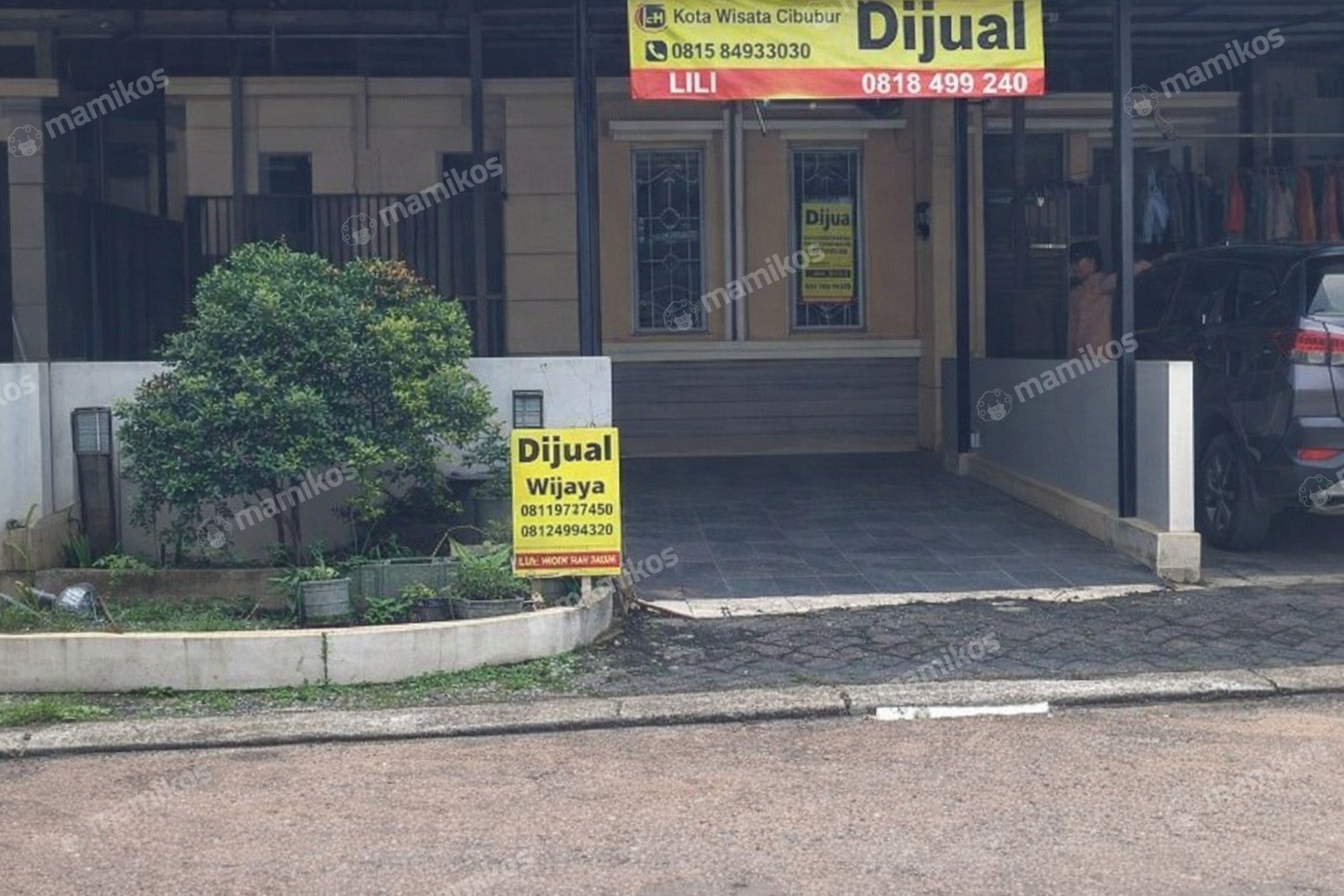 Rumah Sertifikat SHM 2 Kamar Tidur 1 Kamar Mandi Kota Wisata Jakarta Timur
