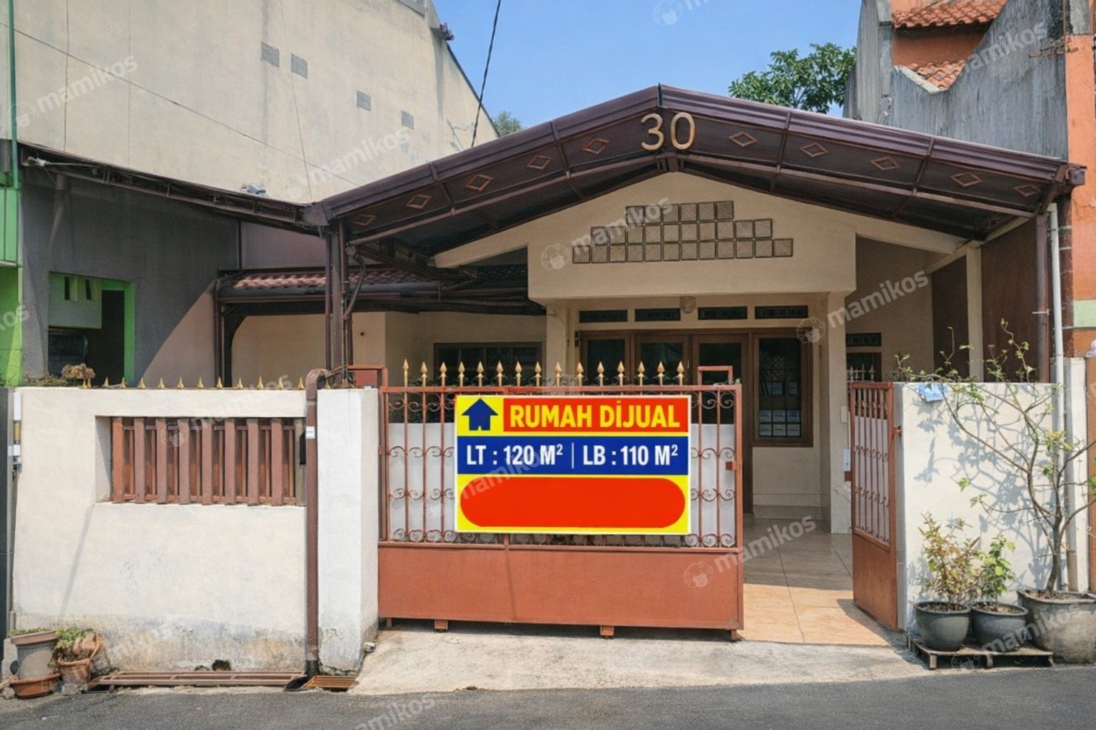 Rumah Sertifikat SHM 3 Kamar Tidur 1 Kamar Mandi Ciracas Jakarta Timur