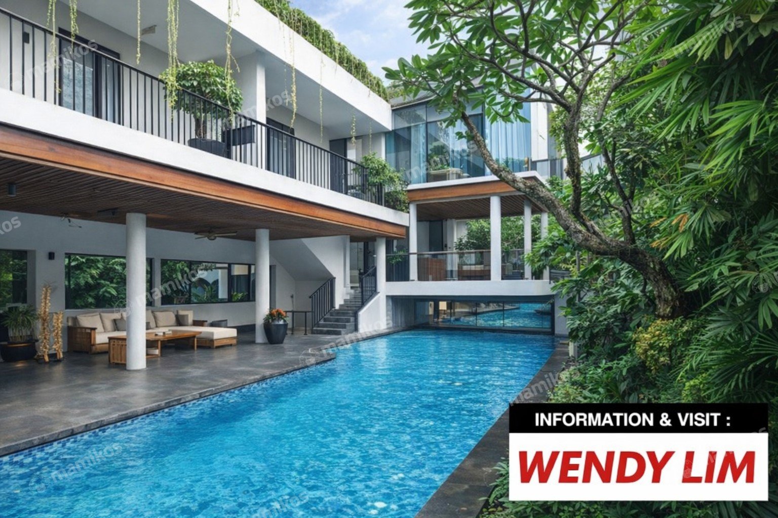 Rumah Sertifikat SHM 7 Kamar Tidur 6 Kamar Mandi Kemang Jakarta Selatan