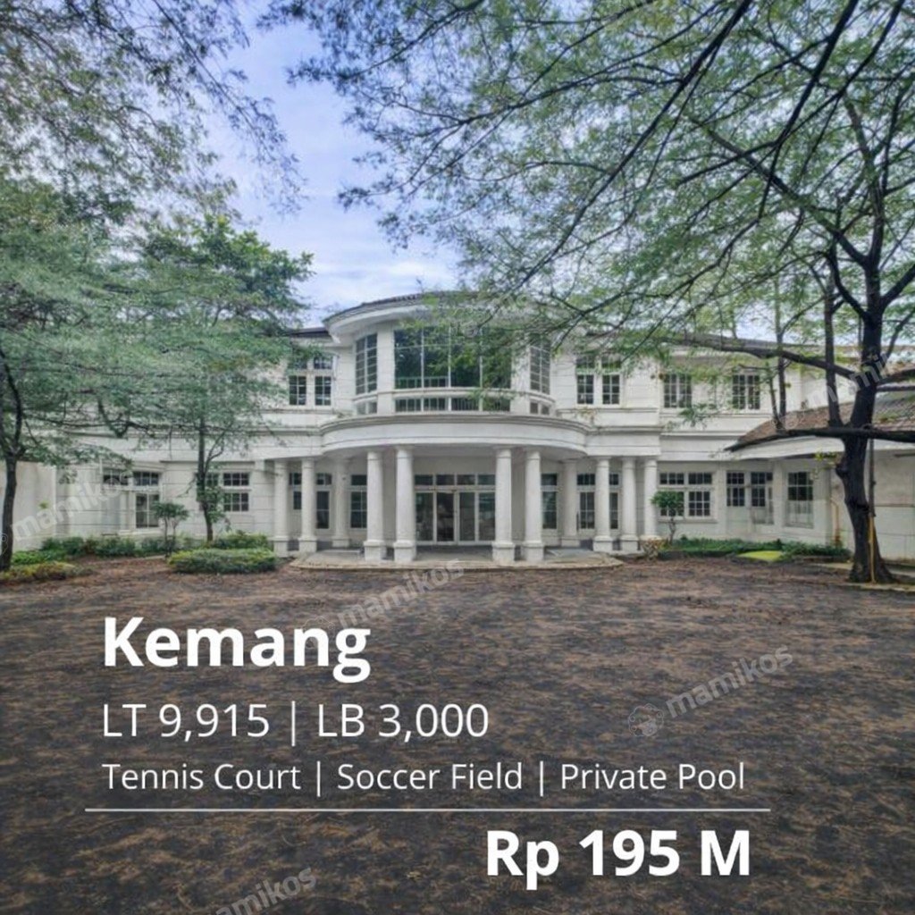 Rumah Sertifikat SHM 10 Kamar Tidur 10 Kamar Mandi Kemang Jakarta Selatan - Photo 5