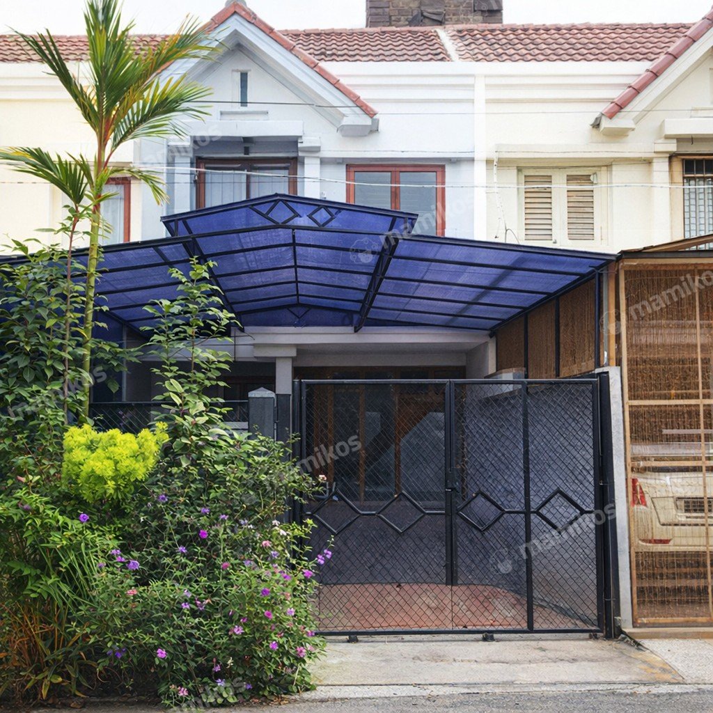 Rumah Sertifikat SHM 3 Kamar Tidur 2 Kamar Mandi Taman Palem Jakarta Barat