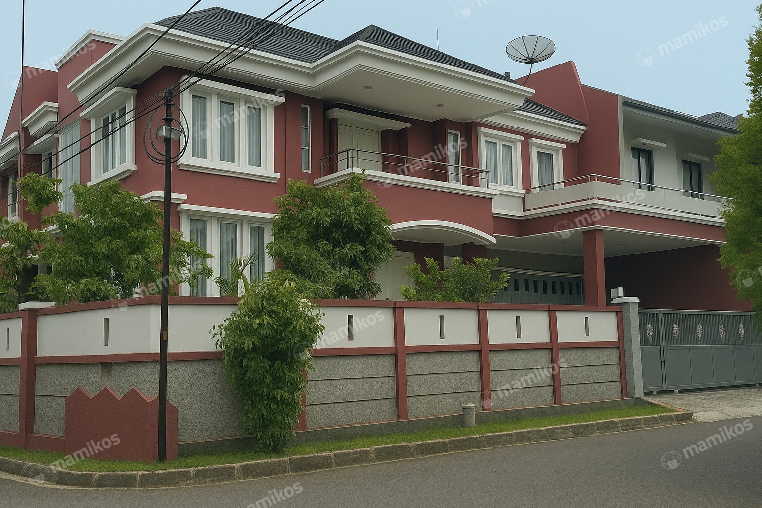 Rumah Sertifikat SHM 4 Kamar Tidur 5 Kamar Mandi Green Ville Jakarta Barat