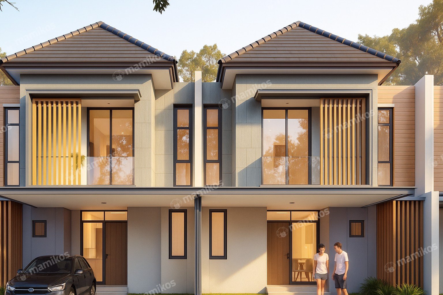 Rumah Sertifikat SHM 4 Kamar Tidur 4 Kamar Mandi Pantai Indah Kapuk 2 Jakarta Utara