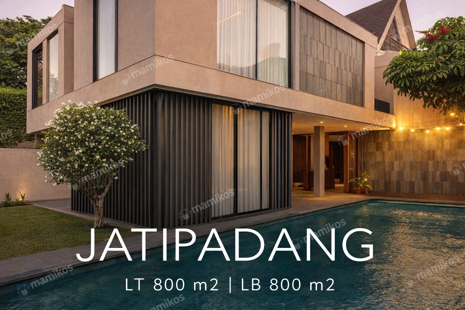 Rumah Sertifikat SHM 4 Kamar Tidur 4 Kamar Mandi Jati Padang Jakarta Selatan