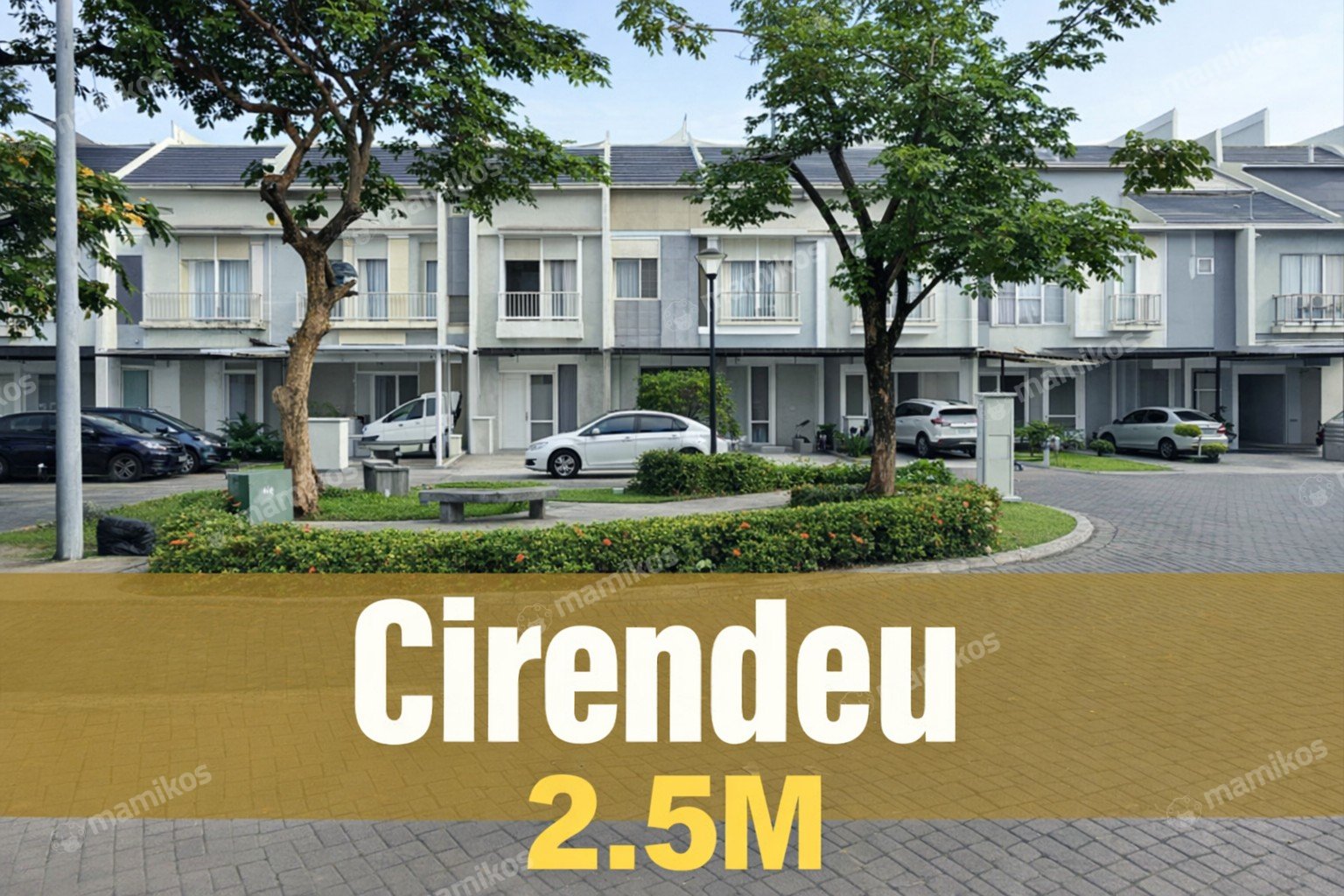 Rumah Sertifikat SHM 4 Kamar Tidur 3 Kamar Mandi Cirendeu Jakarta Selatan