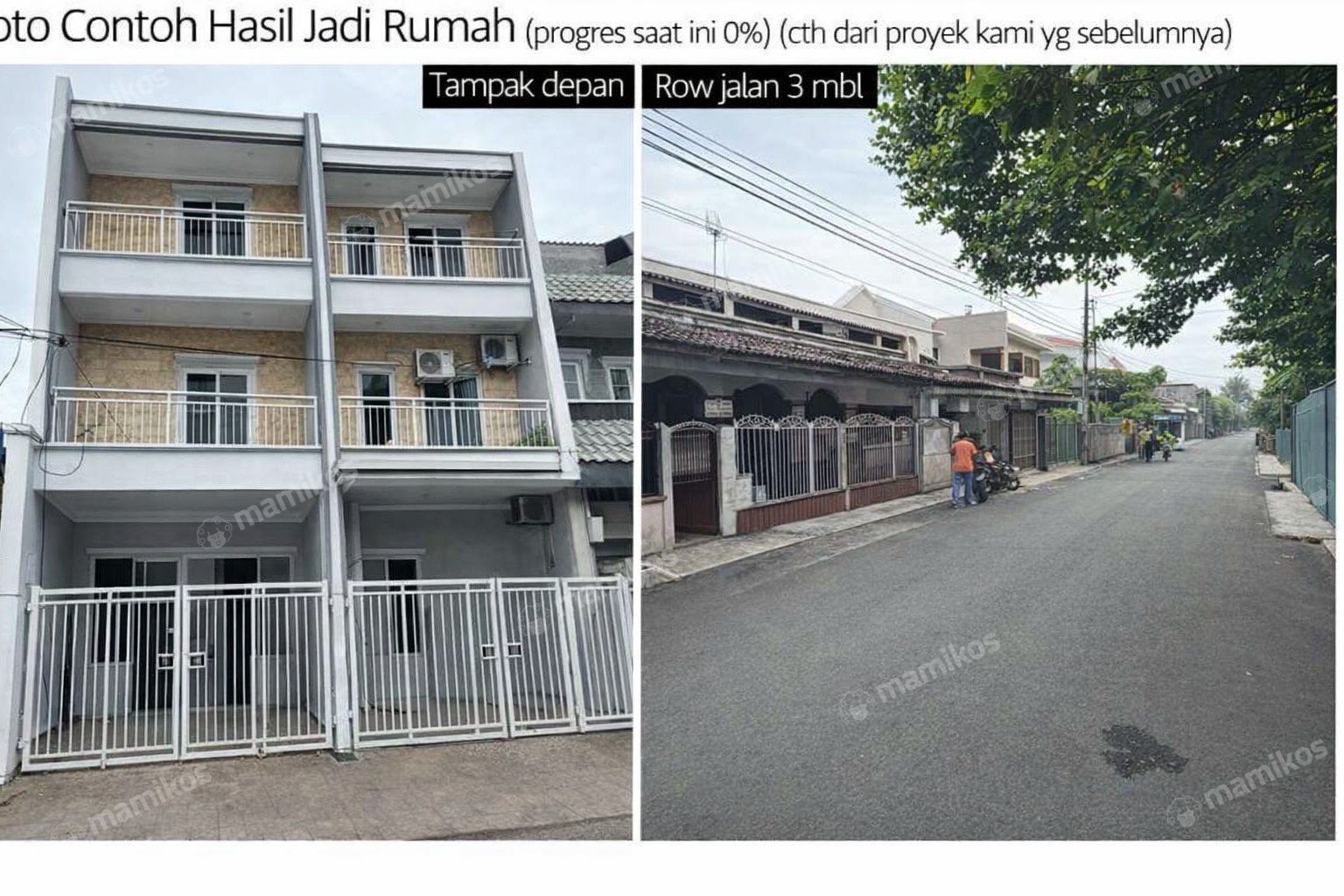 Rumah Sertifikat SHM 4 Kamar Tidur 4 Kamar Mandi Duri Kepa Jakarta Barat