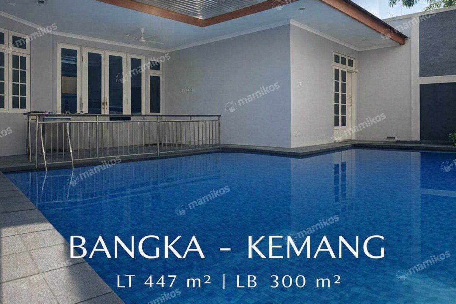 Rumah Sertifikat SHM 4 Kamar Tidur 4 Kamar Mandi Bangka Jakarta Selatan