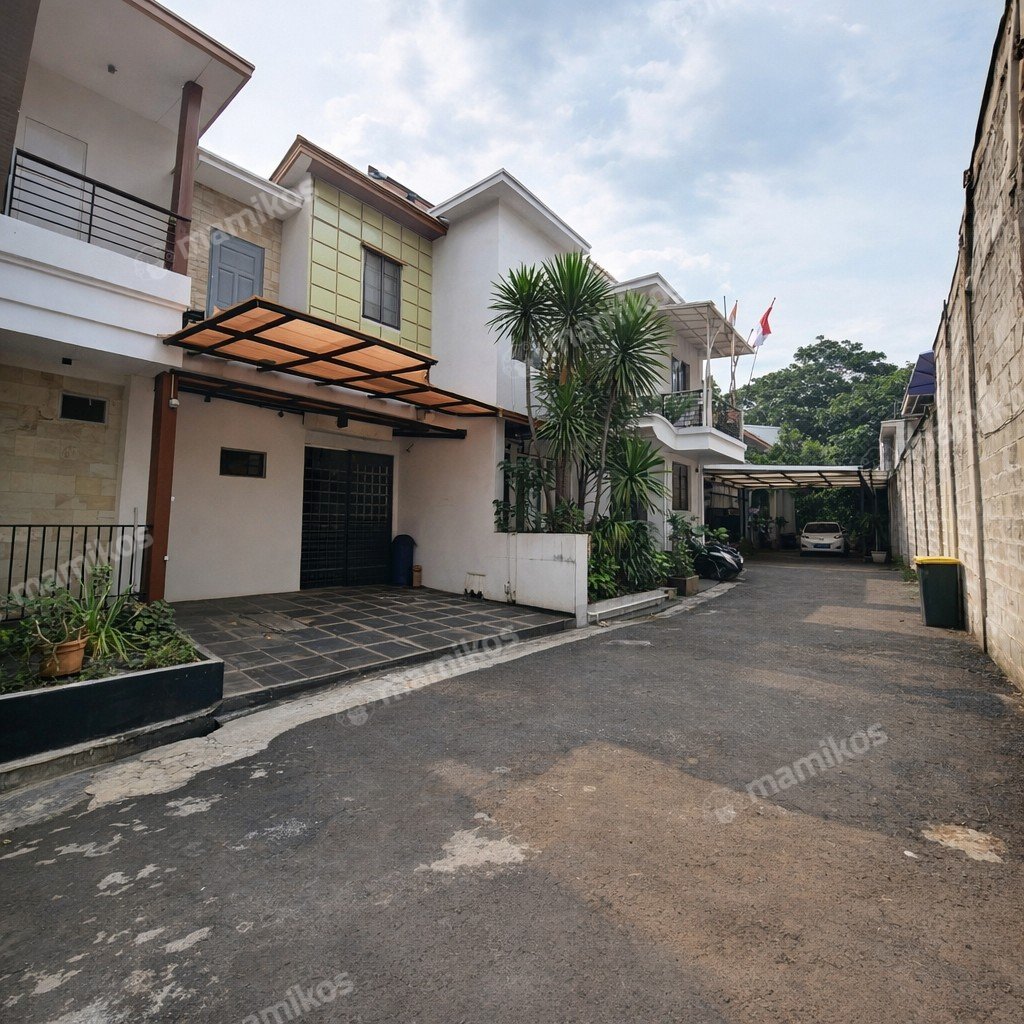 Rumah Sertifikat SHM 4 Kamar Tidur 3 Kamar Mandi Mampang Prapatan Jakarta Selatan - Photo 4