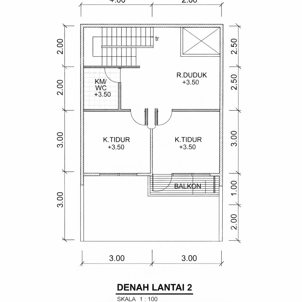 Rumah Sertifikat SHM 3 Kamar Tidur 2 Kamar Mandi Cijantung Jakarta Timur - Photo 4