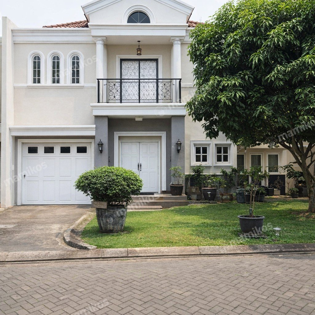Rumah Sertifikat HGB 5 Kamar Tidur 4 Kamar Mandi Raffles Hills Jakarta Timur - Photo 2